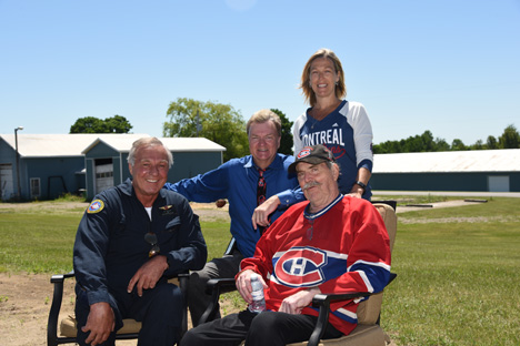 The day Lafleur flew into Shawville The day Lafleur flew into Shawville